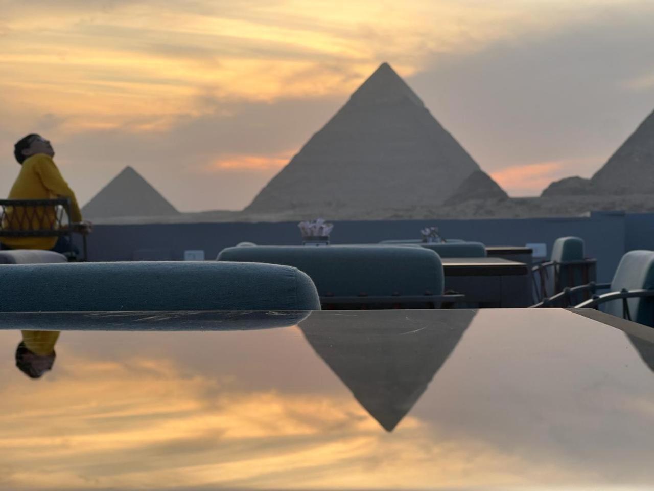 Pyramids Hotel Kafret el-Gabal Esterno foto